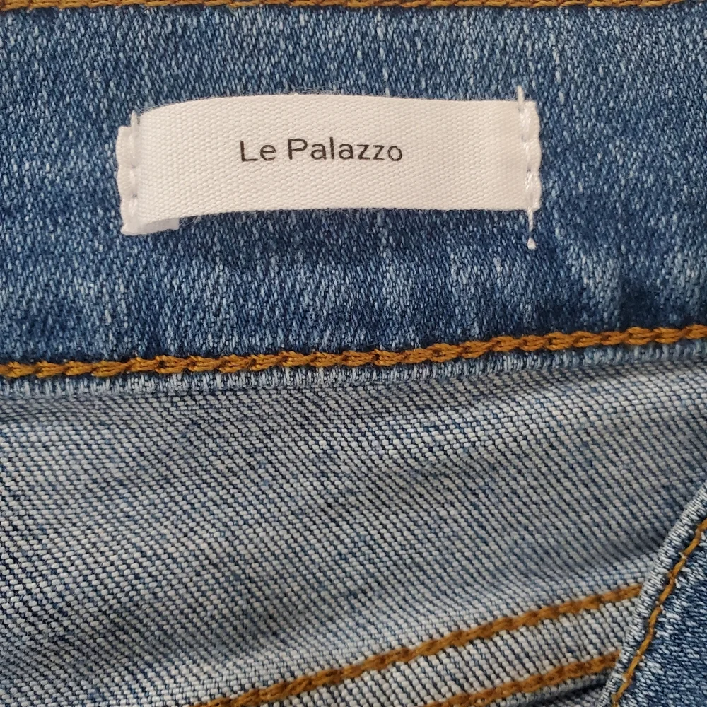 Frame Women's Size 32 Blue Le Palazzo High-Rise Wide Leg Denim Jeans Pants. - Picture 12 of 14